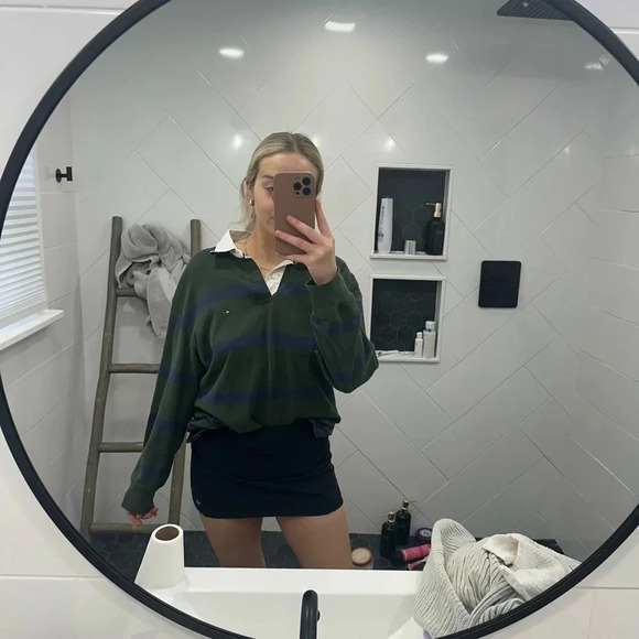 TOMMY HILFIGER vintage polo top large - Picture 12 of 16